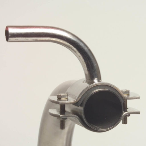Milk Entry Clamp With 45°/90° Pipe