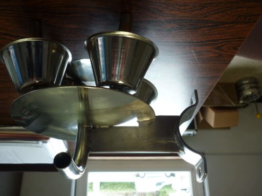 Jetter Tray Fixed with Clamp